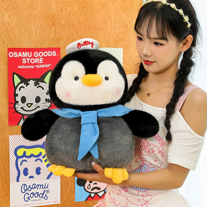 Blue Penguin Toss Plush