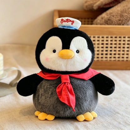 Blue Penguin Toss Plush