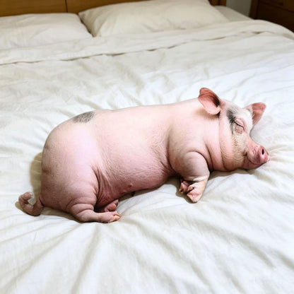 Realistic Piglet Cuddle Cushion
