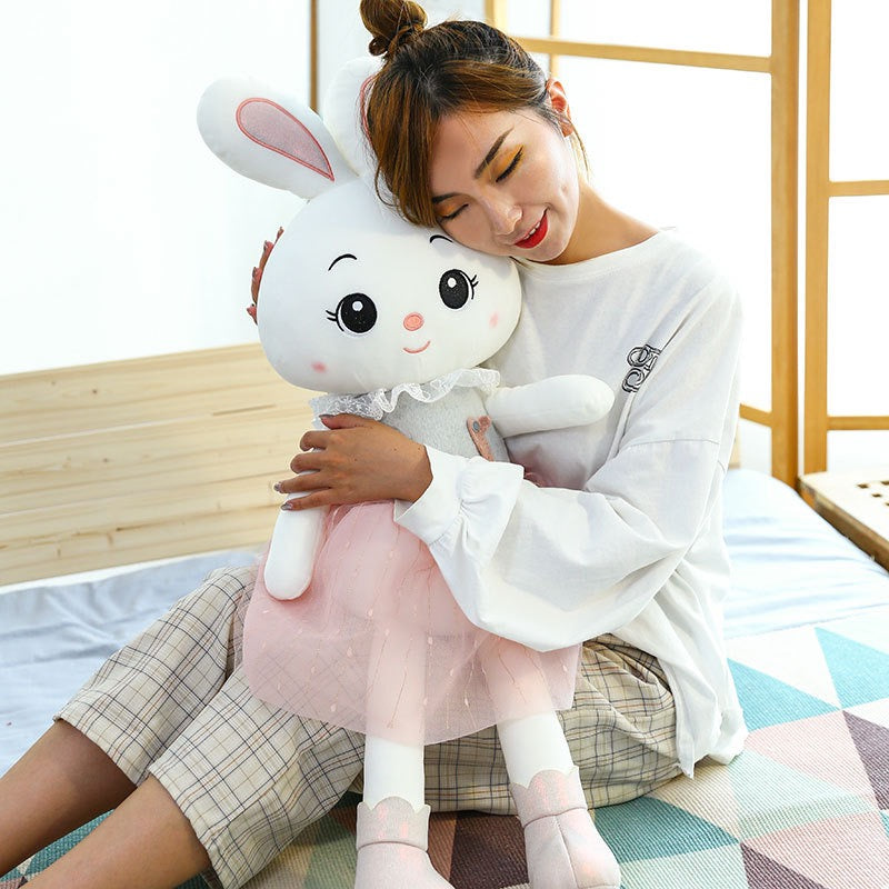 Big-Eyed Princess Bunny Plush