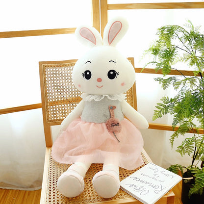 Big-Eyed Princess Bunny Plush