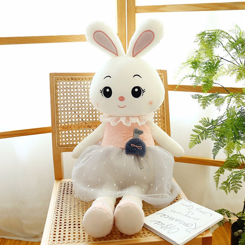 Big-Eyed Princess Bunny Plush