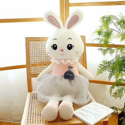 Big-Eyed Princess Bunny Plush