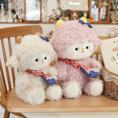 Snuggly Lamb Plush Backpack