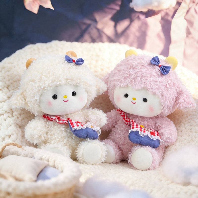 Snuggly Lamb Plush Backpack