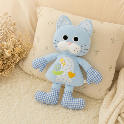 Patchwork Pyjama Kitty Plush