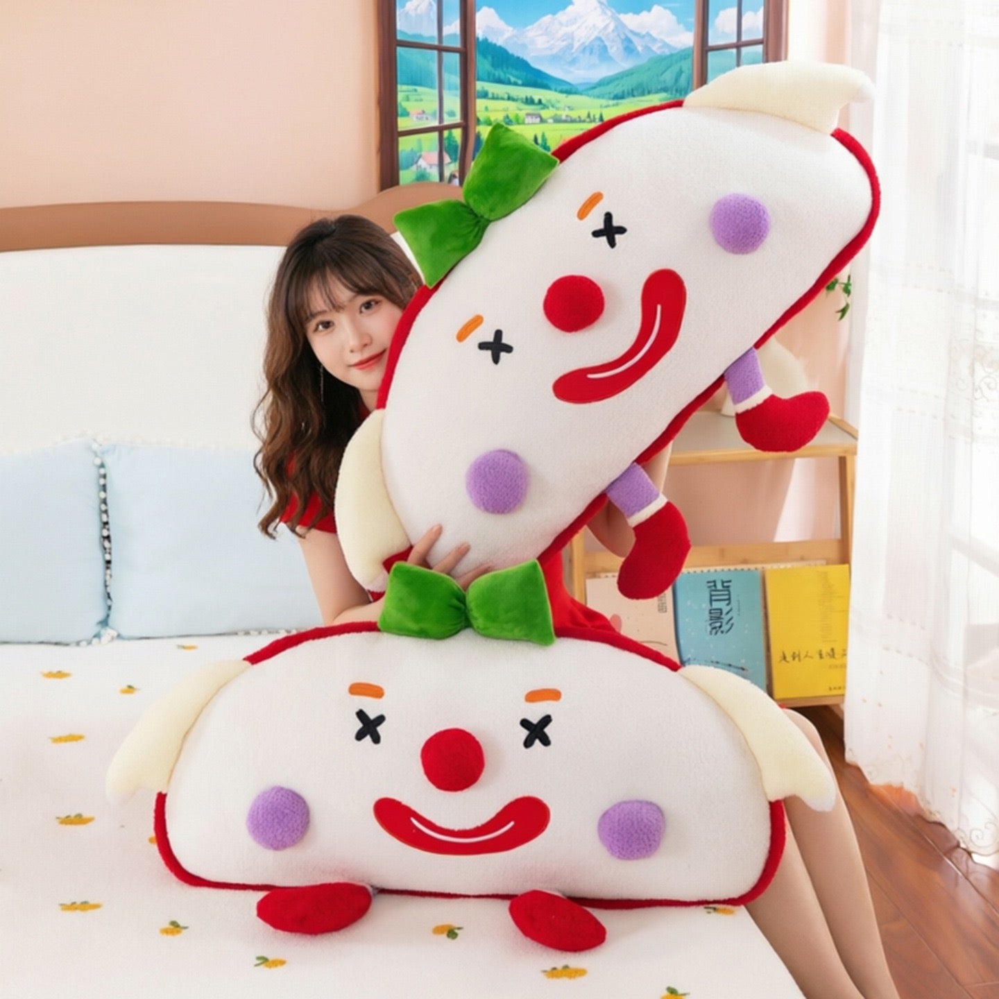 Festive Jester Lounge Cushion