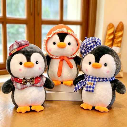 Hatted Penguin Cuddle Plush