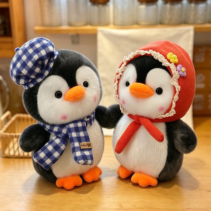 Hatted Penguin Cuddle Plush