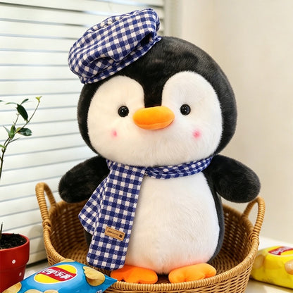 Hatted Penguin Cuddle Plush
