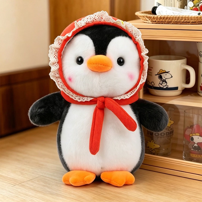 Hatted Penguin Cuddle Plush