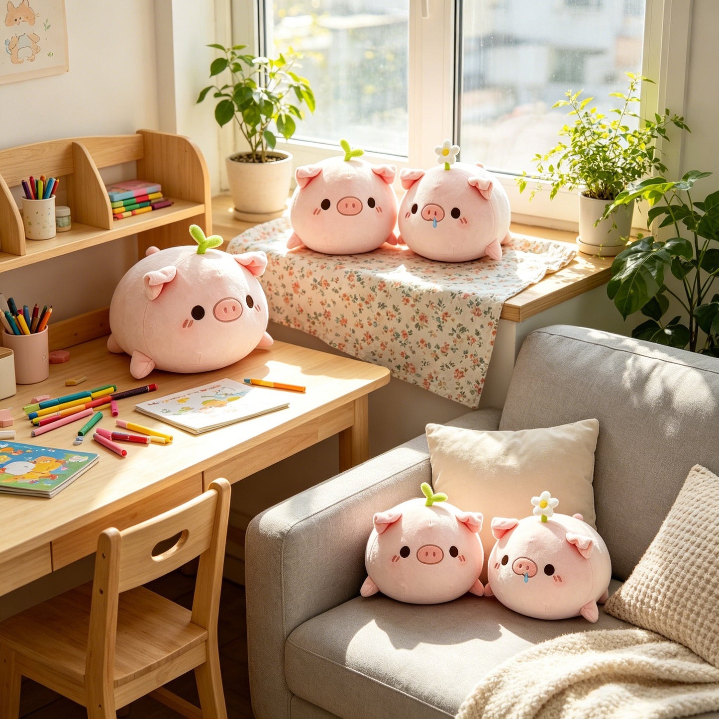 Sweet Dream Piglet Cuddle Pillow