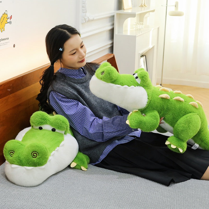 Lazy Gator Cuddle Pillow