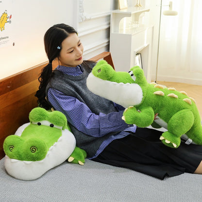 Lazy Gator Cuddle Pillow