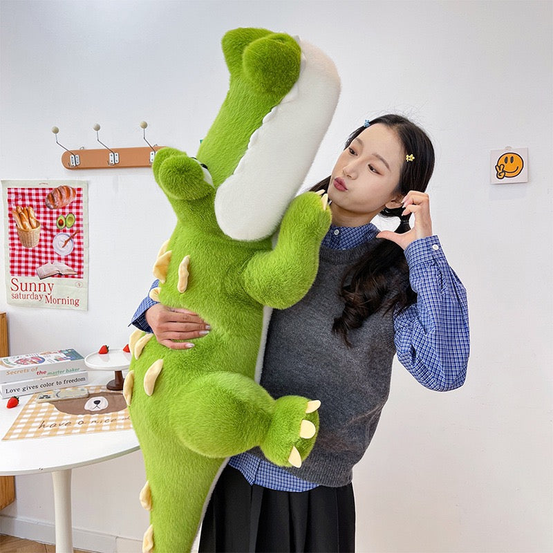 Lazy Gator Cuddle Pillow