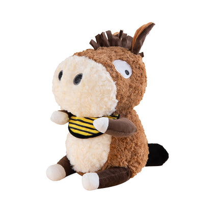 Abstract Silly Donkey Plush