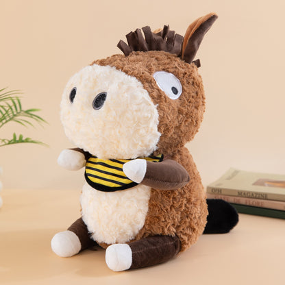 Abstract Silly Donkey Plush