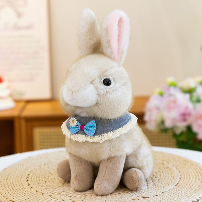 Realistic Easter Bunny Plush