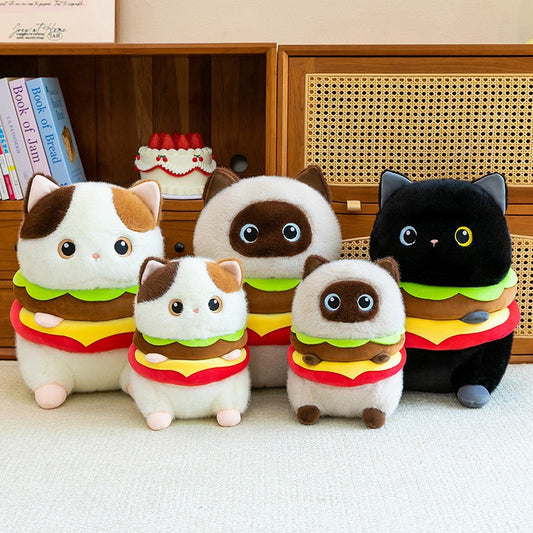 Hamburger Kitty Arcade Plush