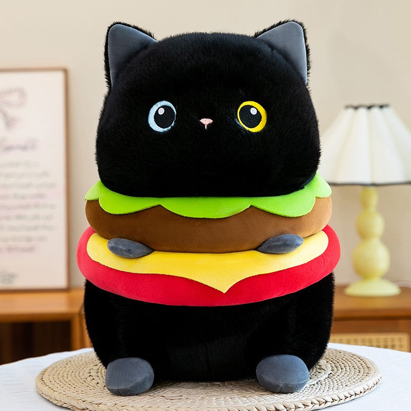 Hamburger Kitty Arcade Plush