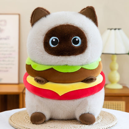 Hamburger Kitty Arcade Plush