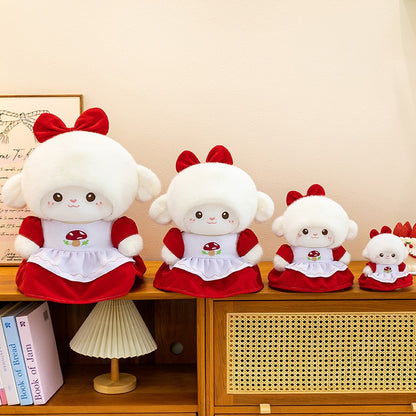 Mushroom Hat Cottage Sheep Plush