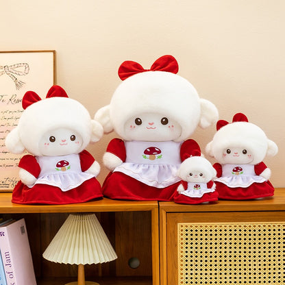 Mushroom Hat Cottage Sheep Plush