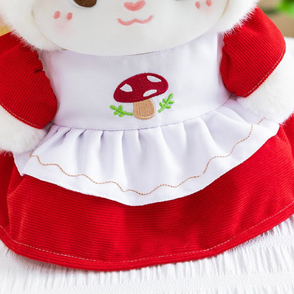 Mushroom Hat Cottage Sheep Plush