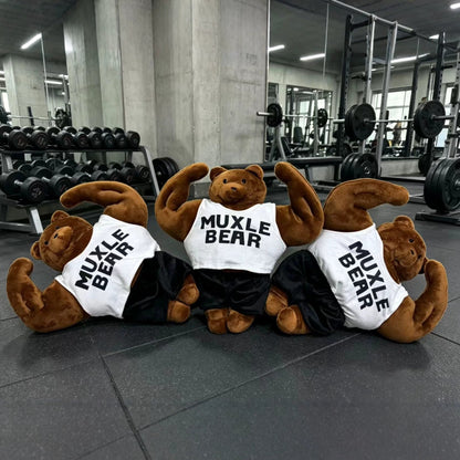 Muscle Bear Gym Bag Charm