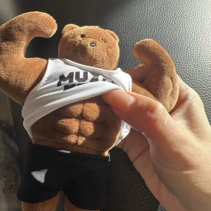 Muscle Bear Gym Bag Charm