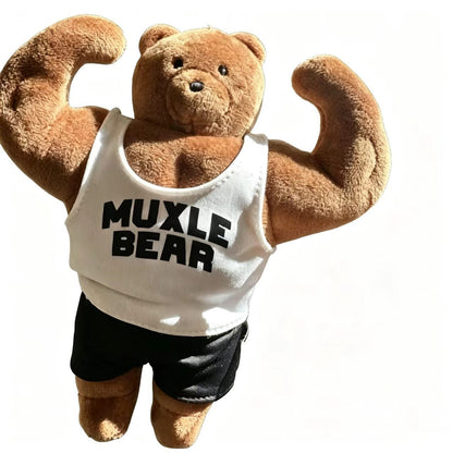 Muscle Bear Gym Bag Charm