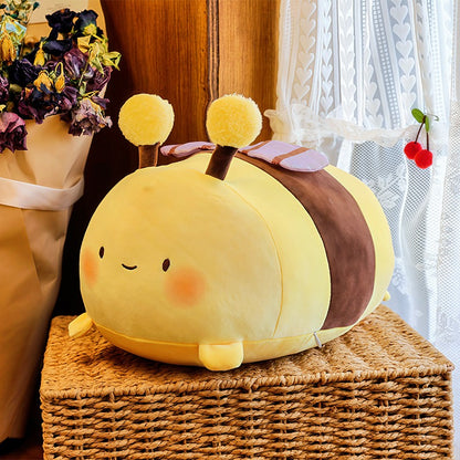 Cute Sleepy Bee Cuddle Plush