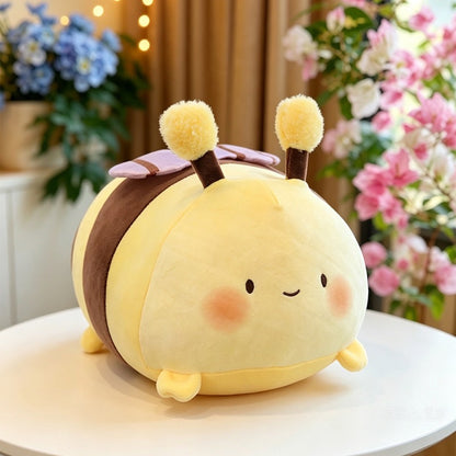Cute Sleepy Bee Cuddle Plush