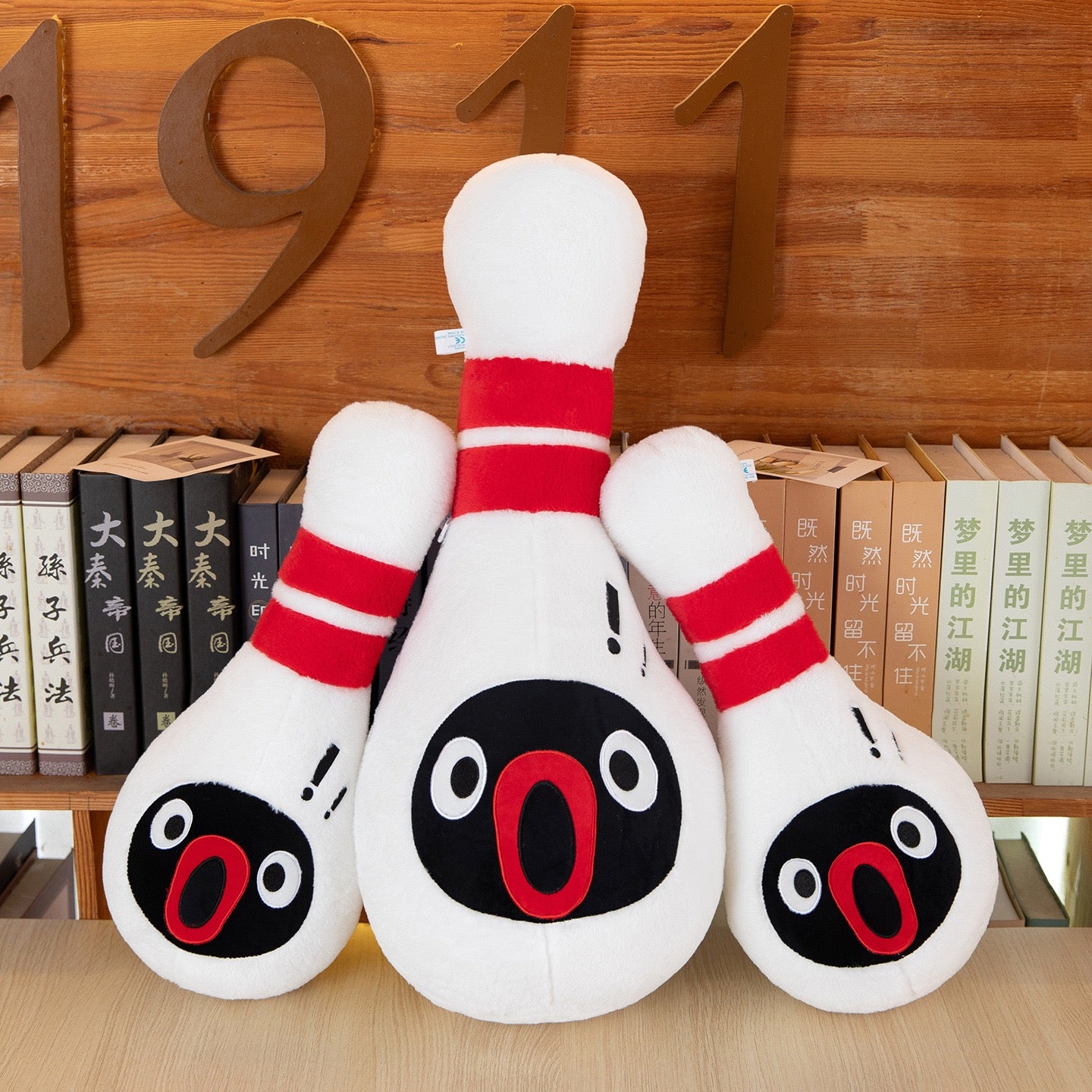 Bowling Pin Honk Goose Plush