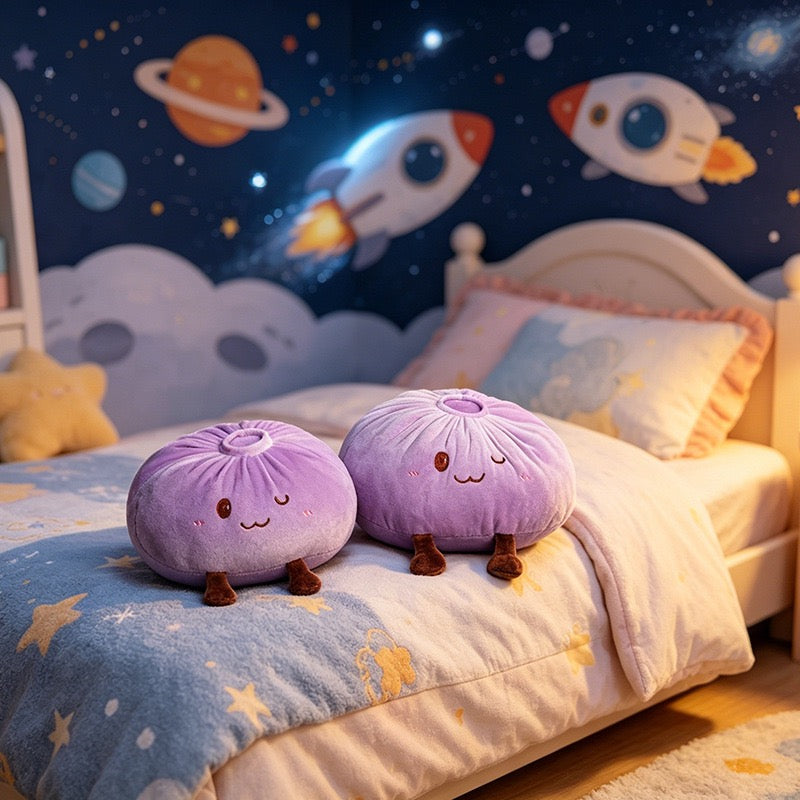 Cute Steamed Bun Cuddle Cushion