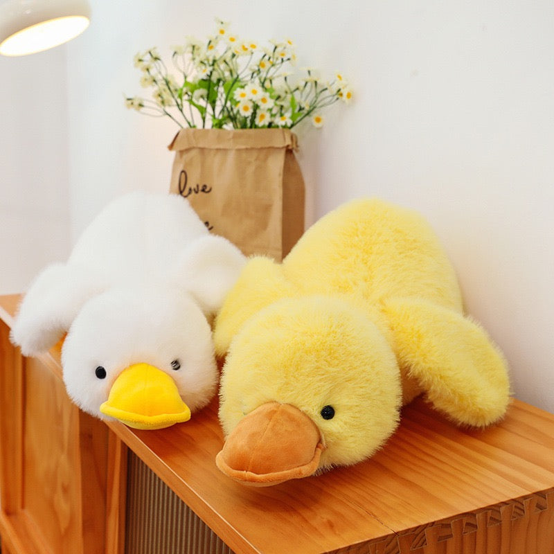 Sleepy Duck and Goose Cuddle Plush