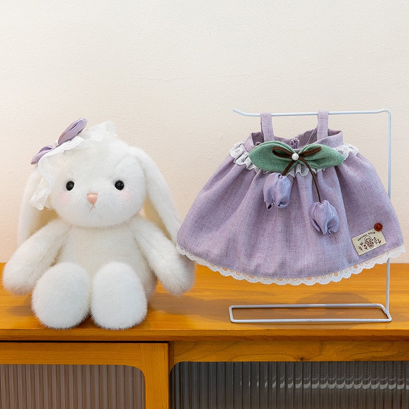 Princess Dress Bunny Room Plush