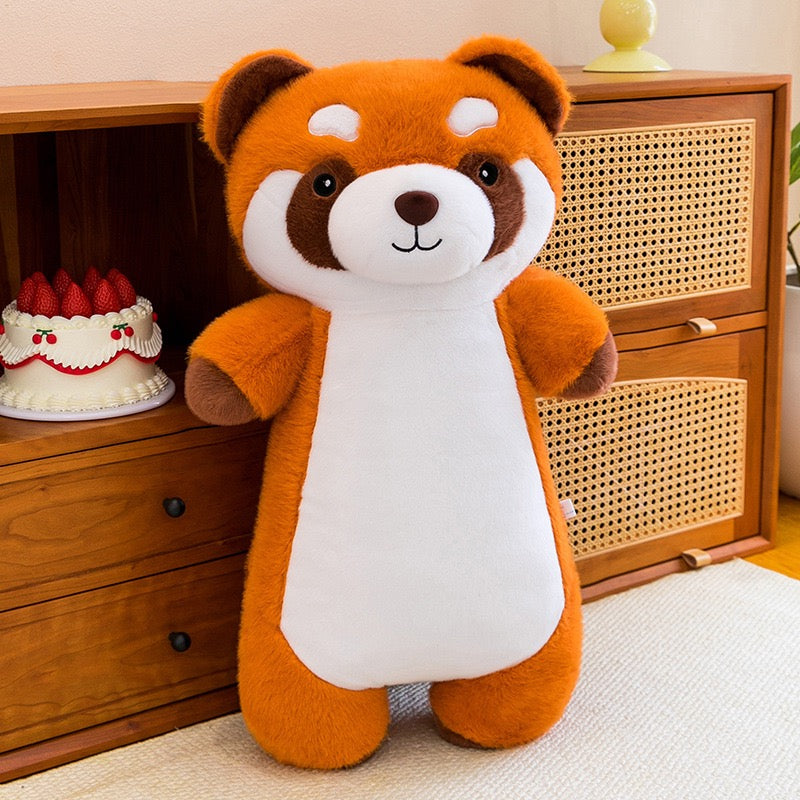 Raccoon and Fox Comfort Cuddle Plush