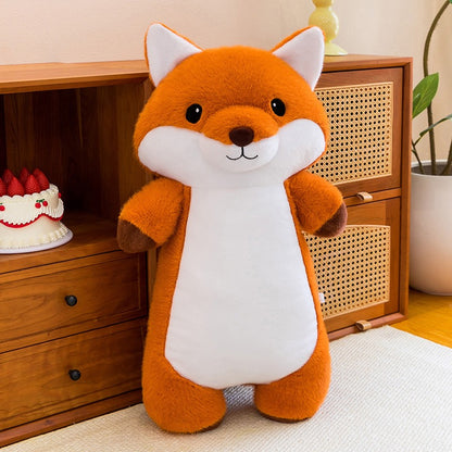 Raccoon and Fox Comfort Cuddle Plush