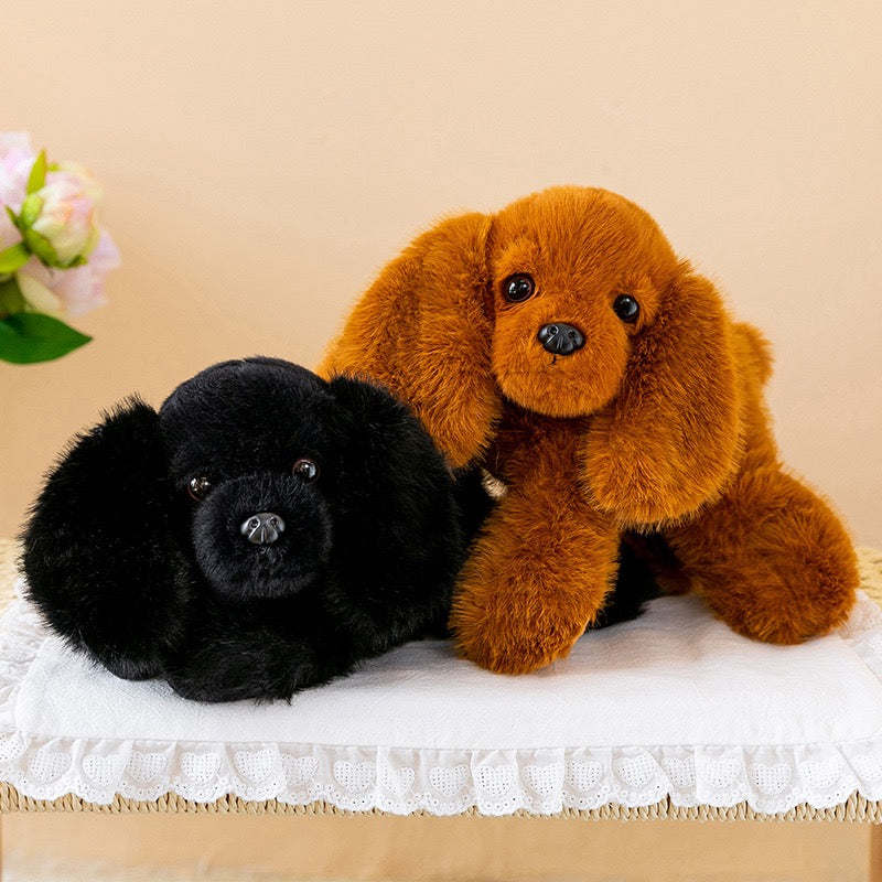 Sleepy Teddy Pup Cuddle Plush