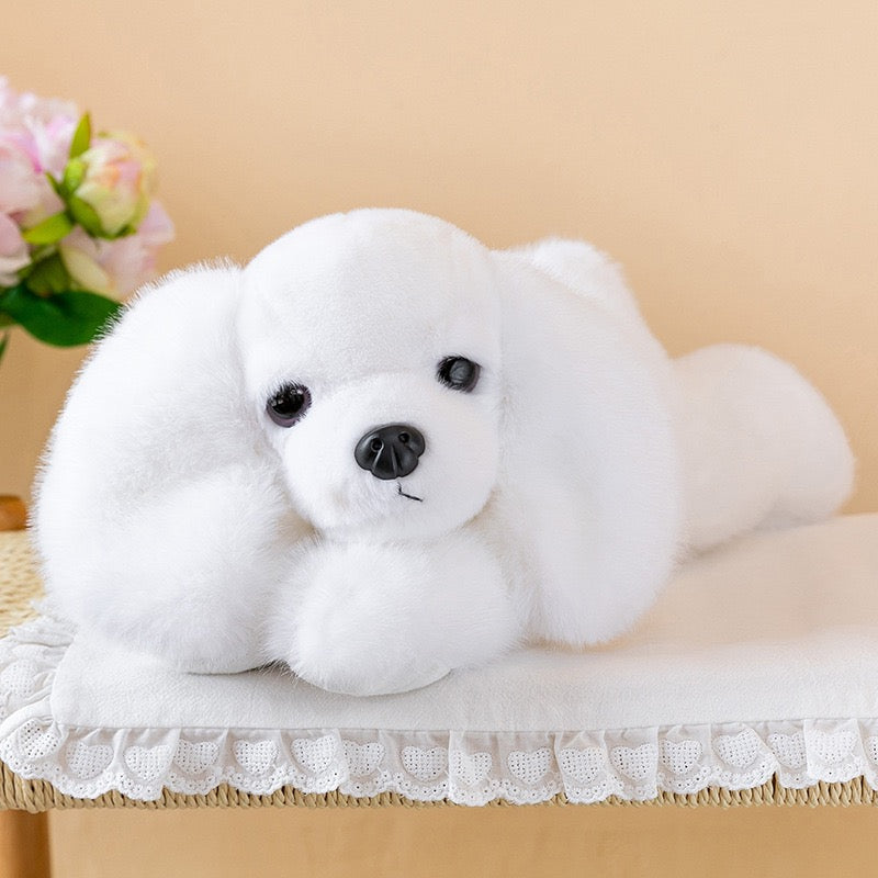 Sleepy Teddy Pup Cuddle Plush