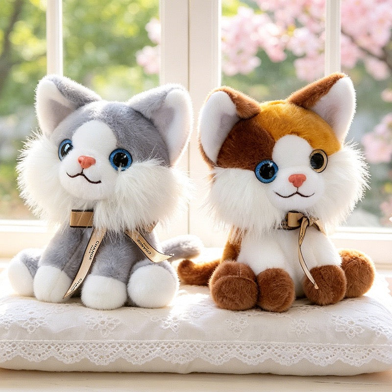 Seated Kitty Cuddle Cushion