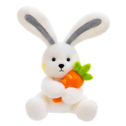 Long-Eared Carrot Bunny Cuddle Plush