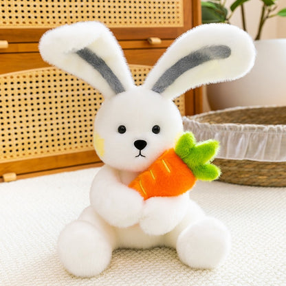 Long-Eared Carrot Bunny Cuddle Plush