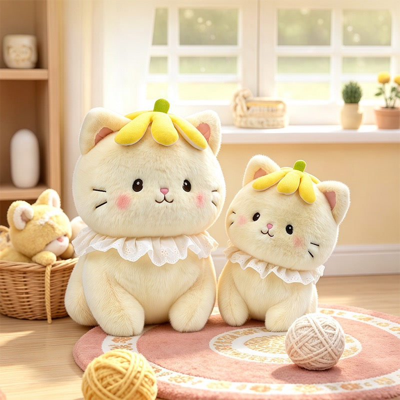 Banana Kitty Comfort Plush