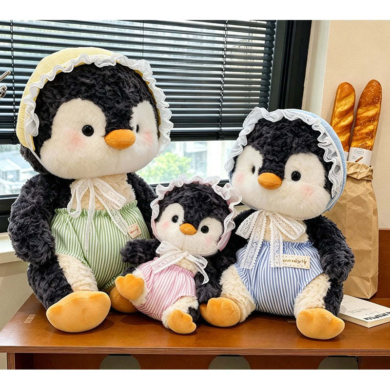Cute Sleepy Penguin Cuddle Plush