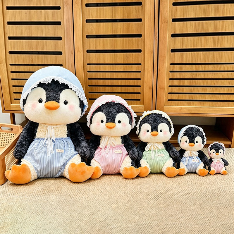 Cute Sleepy Penguin Cuddle Plush