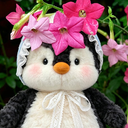 Cute Sleepy Penguin Cuddle Plush