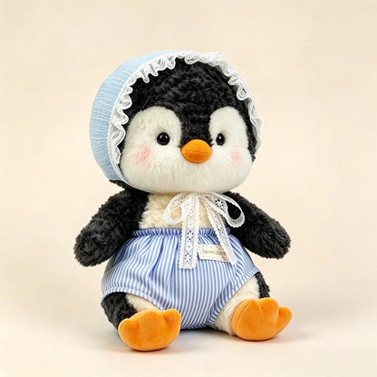 Cute Sleepy Penguin Cuddle Plush