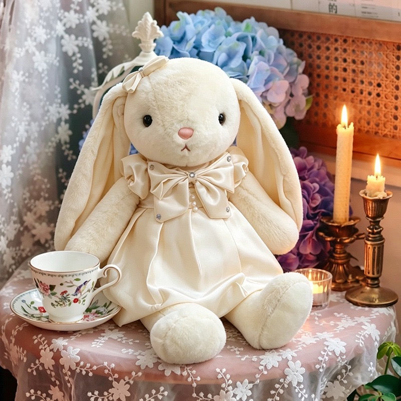 Long-Eared Tulle Dress Bunny Plush